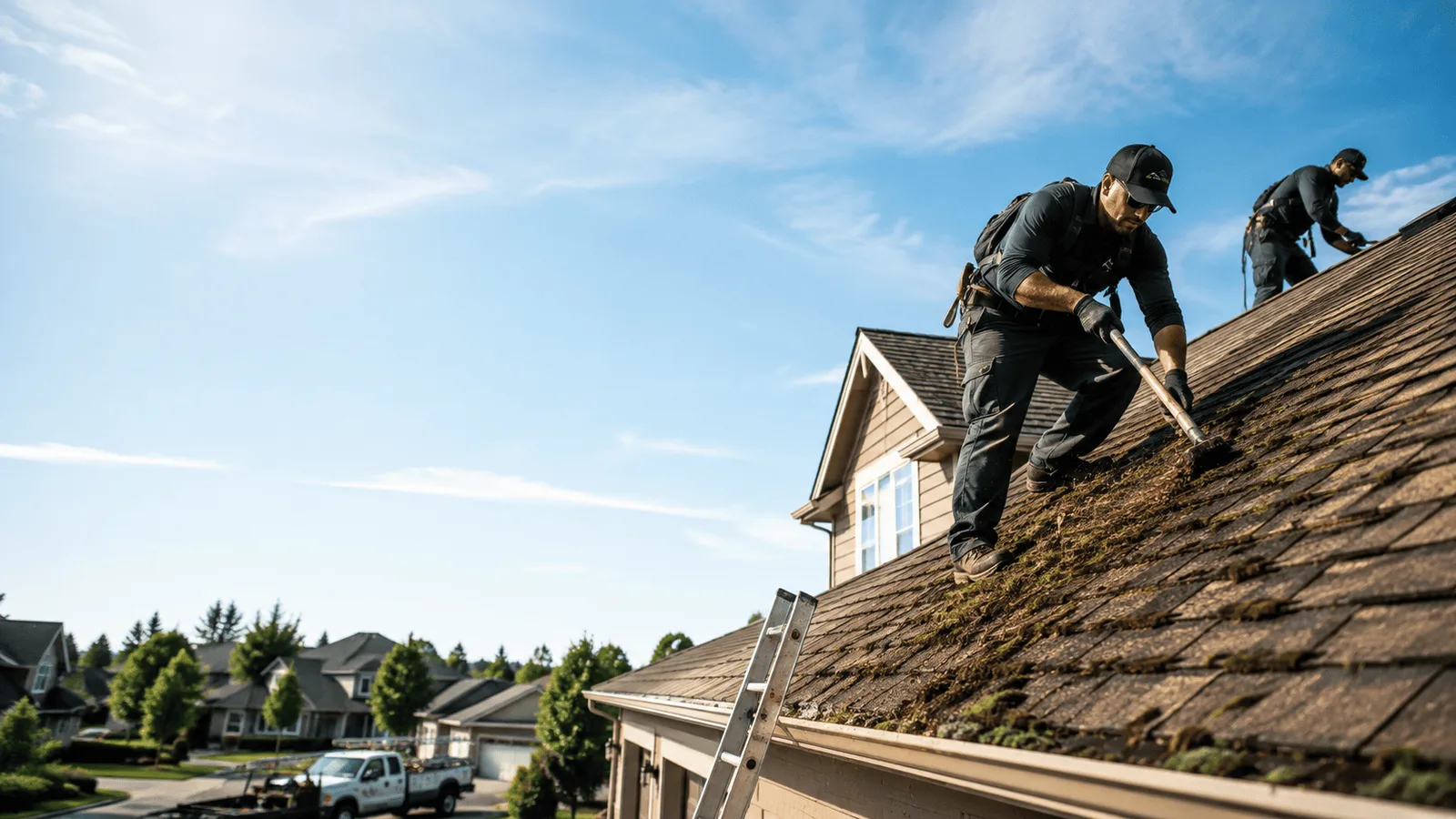 Roof Moss Removal in Canton, CT near me
